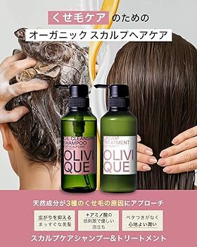 Amazon | [セット] オリヴィーク くせ毛 ケア専用シャンプー 325ml